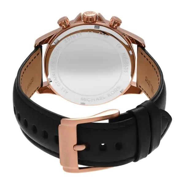 NEW Michael Kors Gage Leather Mens Watch (MK8535), Luxury, Watches on ...