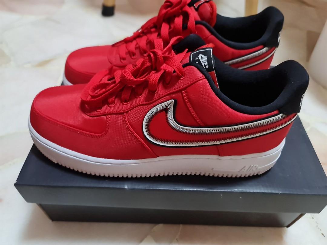 Nike Air Force 1 '07 LV8 Men's Sneakers Red CD0886-600