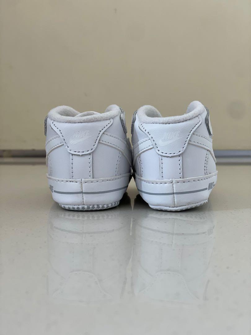 baby white air forces