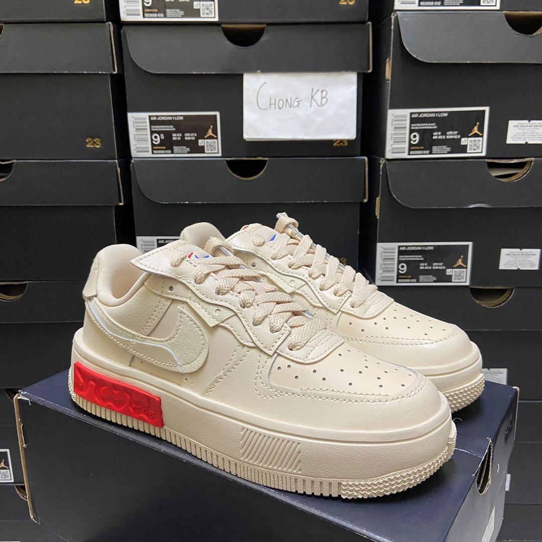 Nike Air Force 1 Fontanka Pearl White, Women's Fashion, Footwear