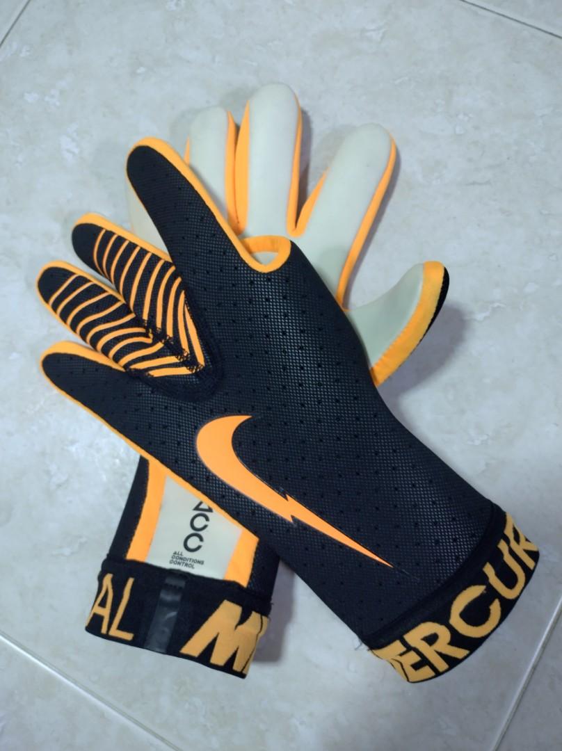 Goalkeeper gloves new arrivals nike mercurial