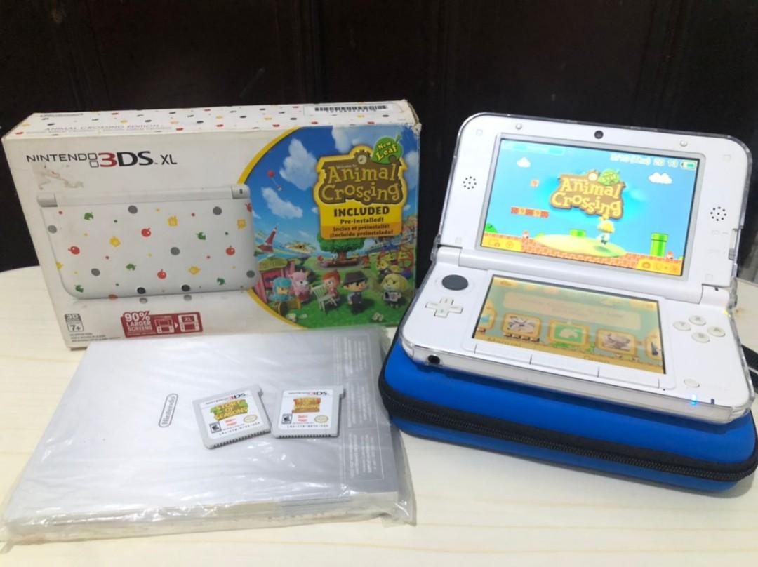 nintendo 3ds xl animal crossing version, Video Gaming, Video Game Consoles,  Nintendo on Carousell
