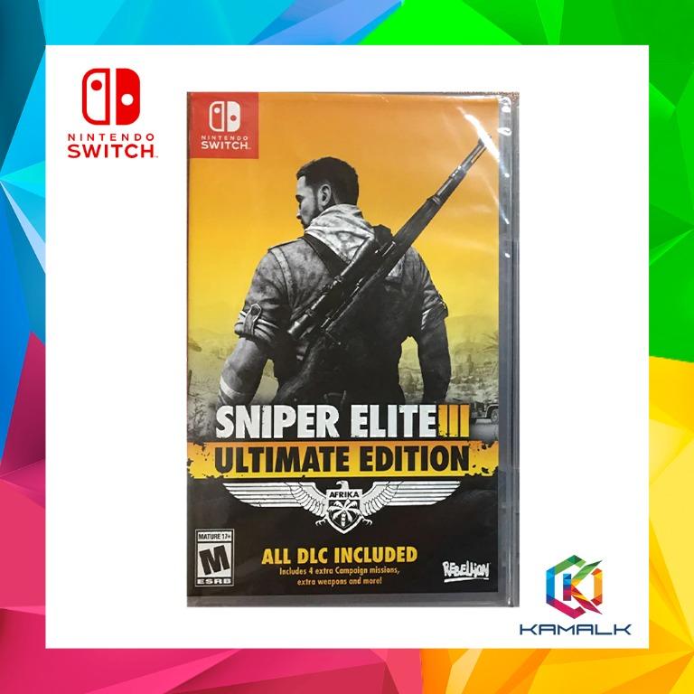 Sniper elite 3 ultimate deals edition nintendo switch game