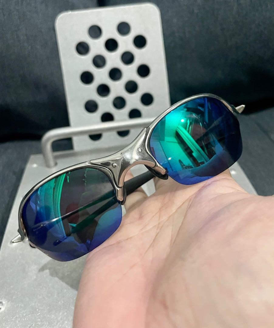 Oakley Romeo 2 green iridium lens, Men's Fashion, Watches & Accessories,  Sunglasses & Eyewear on Carousell