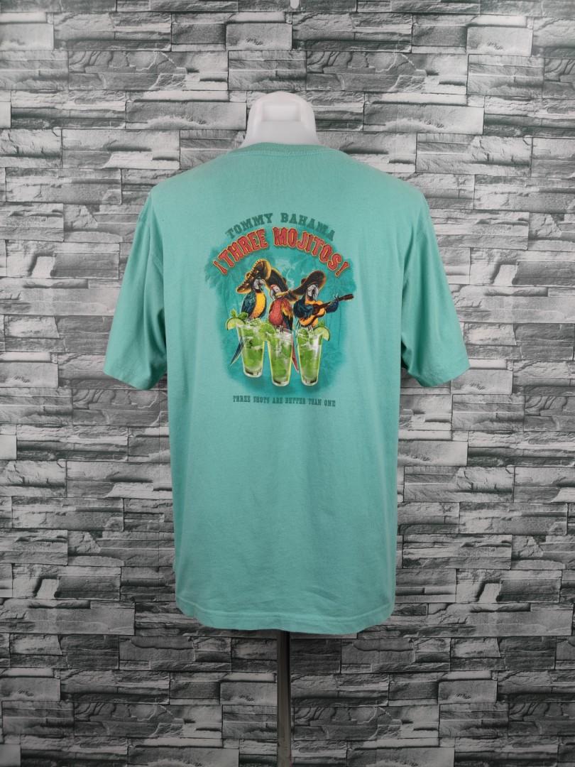 Parrot Tommy Bahama Turqoise Shirt Men s Fashion Tops Sets