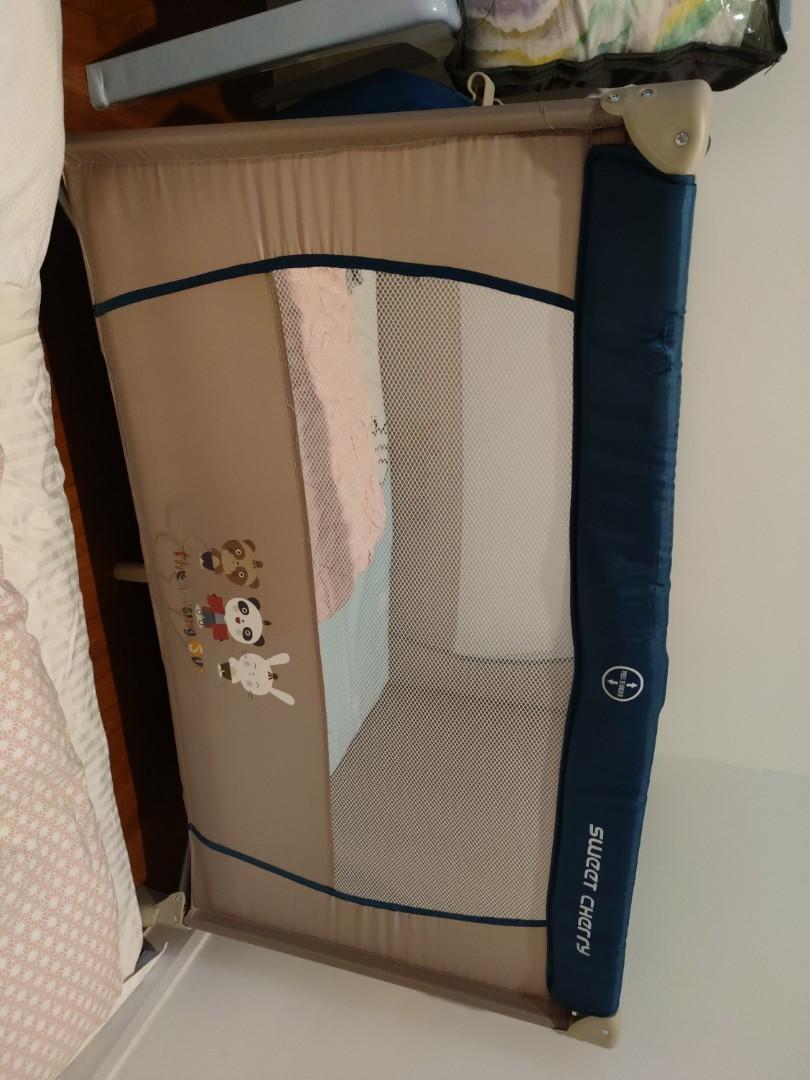 Portable / Collapsible Baby cot playpen, Babies & Kids, Baby Nursery