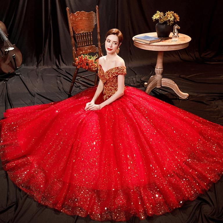 Red evening new arrivals skirt