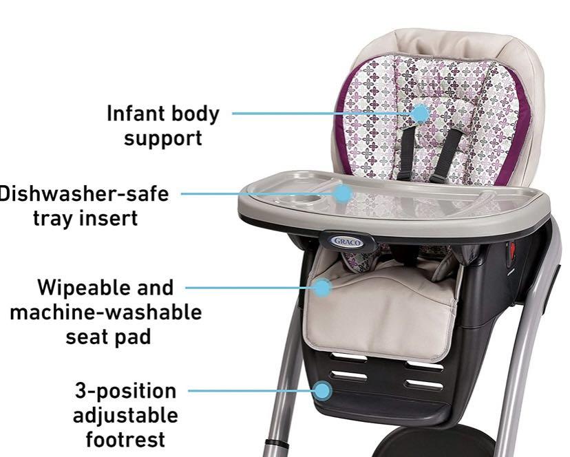 Preloved Grace Blossom 6 in 1 Baby High Chair In Nyssa Color