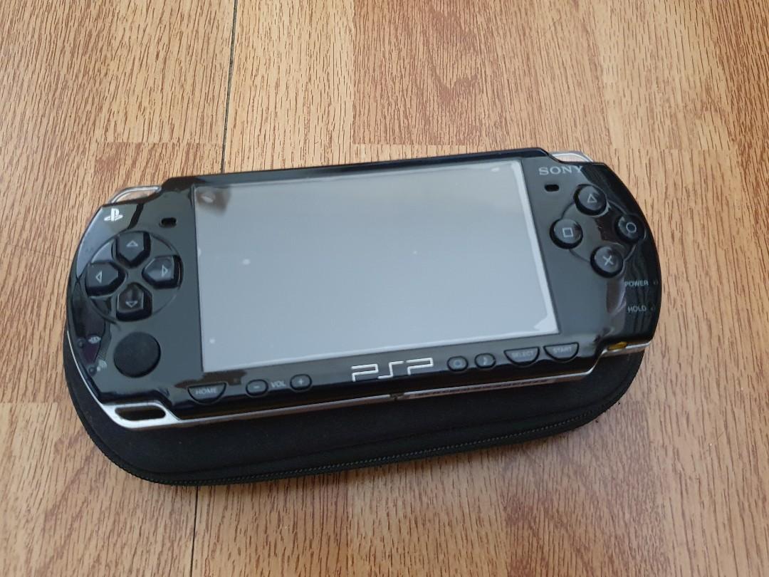 PSP Slim + 32gb Memory with games (Category: PlayStation) located in Manila. Submitted by kiddgamer (Listing ID 1148148243, Image 1). Description: Selling my extra unit. Still in good working condition. Has light but tolerable scratches won't affect its performance. Please manage your expectations about buying a 2nd hand items. Inclusions: Psp unit with sceen protector installed Bnew Crystal case Bnew Charger Orig Battery 32gb Memory card with ga