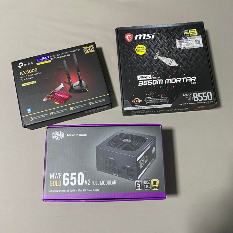 PSU / Motherboard / WiFi Adapter, Computers & Tech, Parts & Accessories