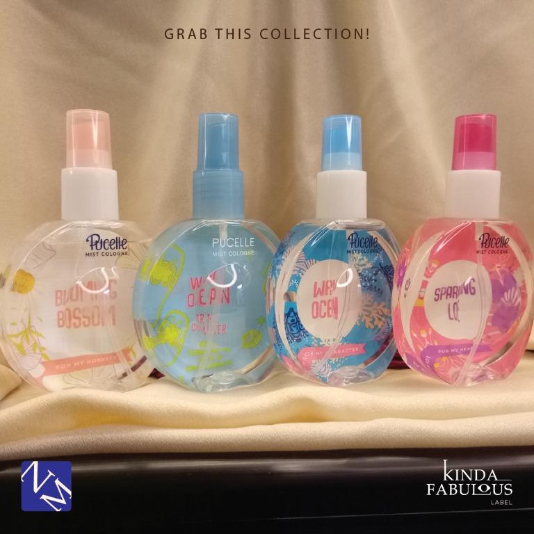 Wavy Ocean Pucelle Perfume Body Spray Jual PUCELLE MIST COLOGNE