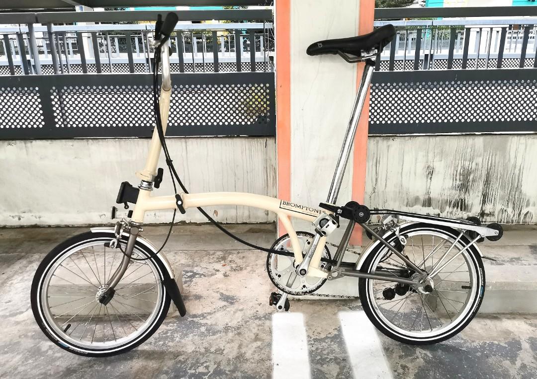 Brompton ivory titanium 2025