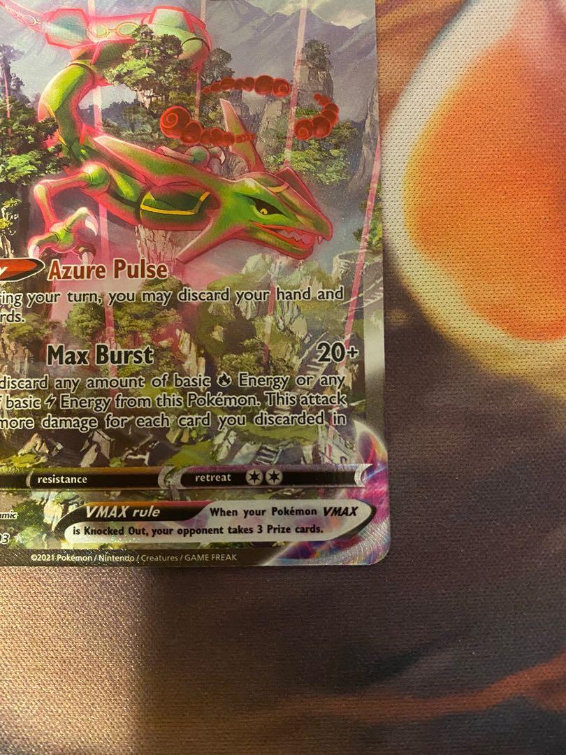 Evolving skies rayquaza vmax alt art