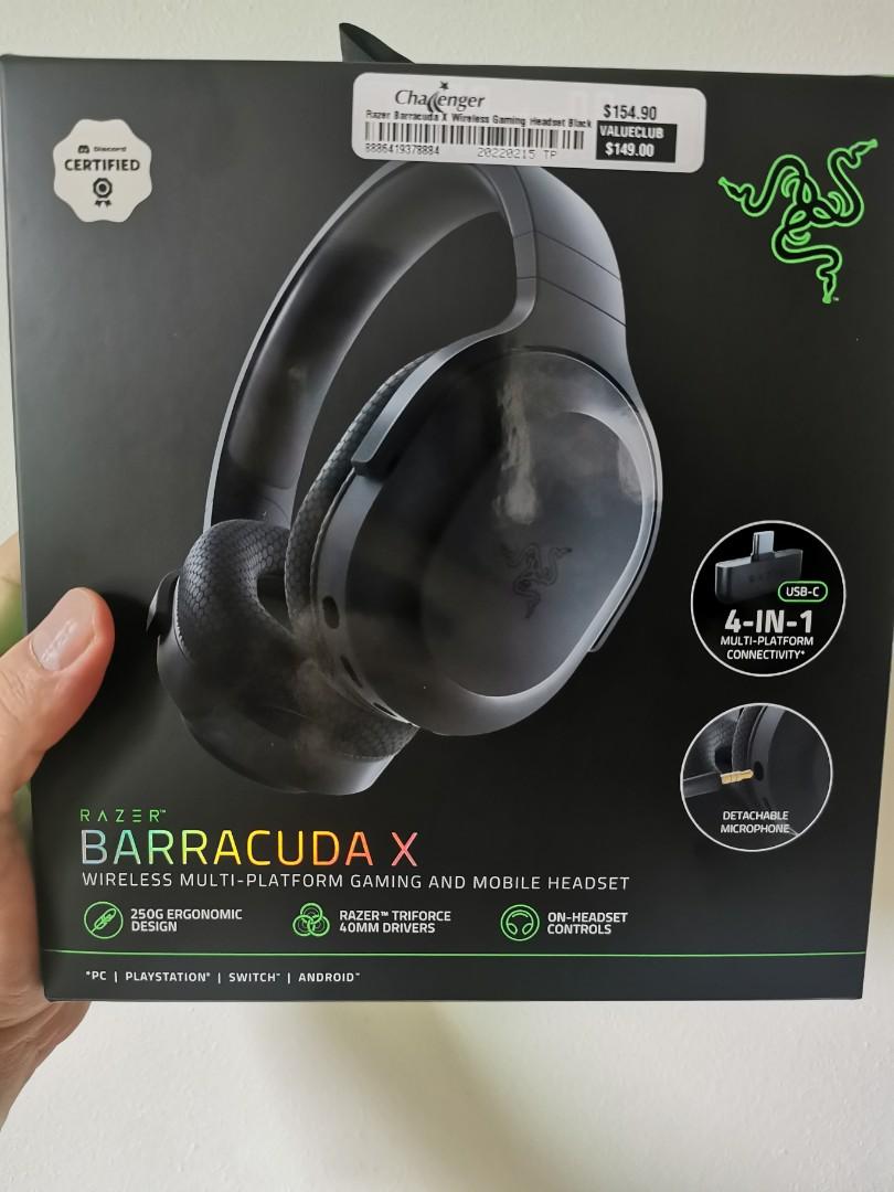 Razer Barracuda Wireless Gaming Headset Black