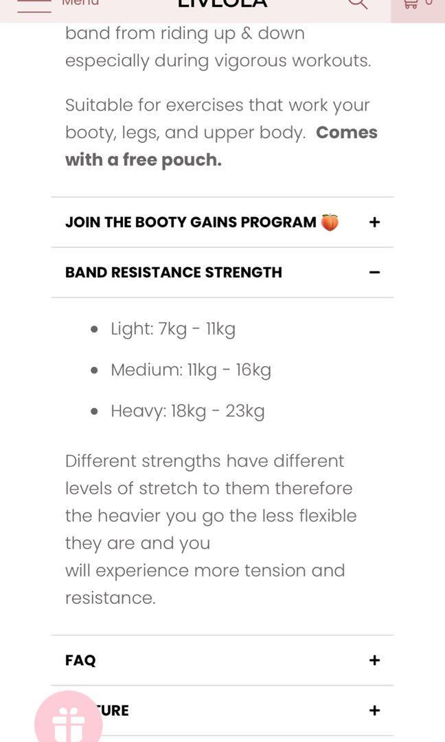 Resistance band (Set of 3), Sports Equipment, Exercise & Fitness