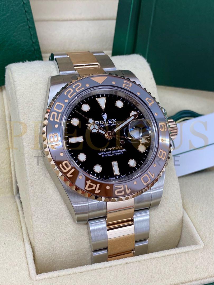 Rolex GMT Master II 126711CHNR Full Sticker, Luxury, Watches on Carousell