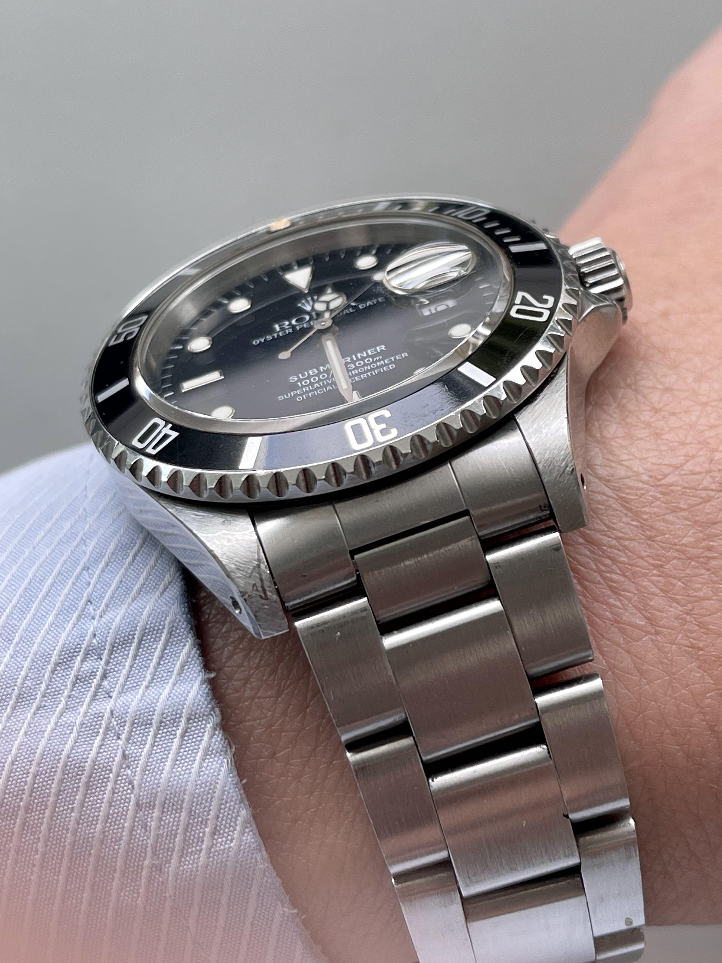 Rolex Submariner 16610 tritium w Swiss T25 W series Luxury Watches on Carousell