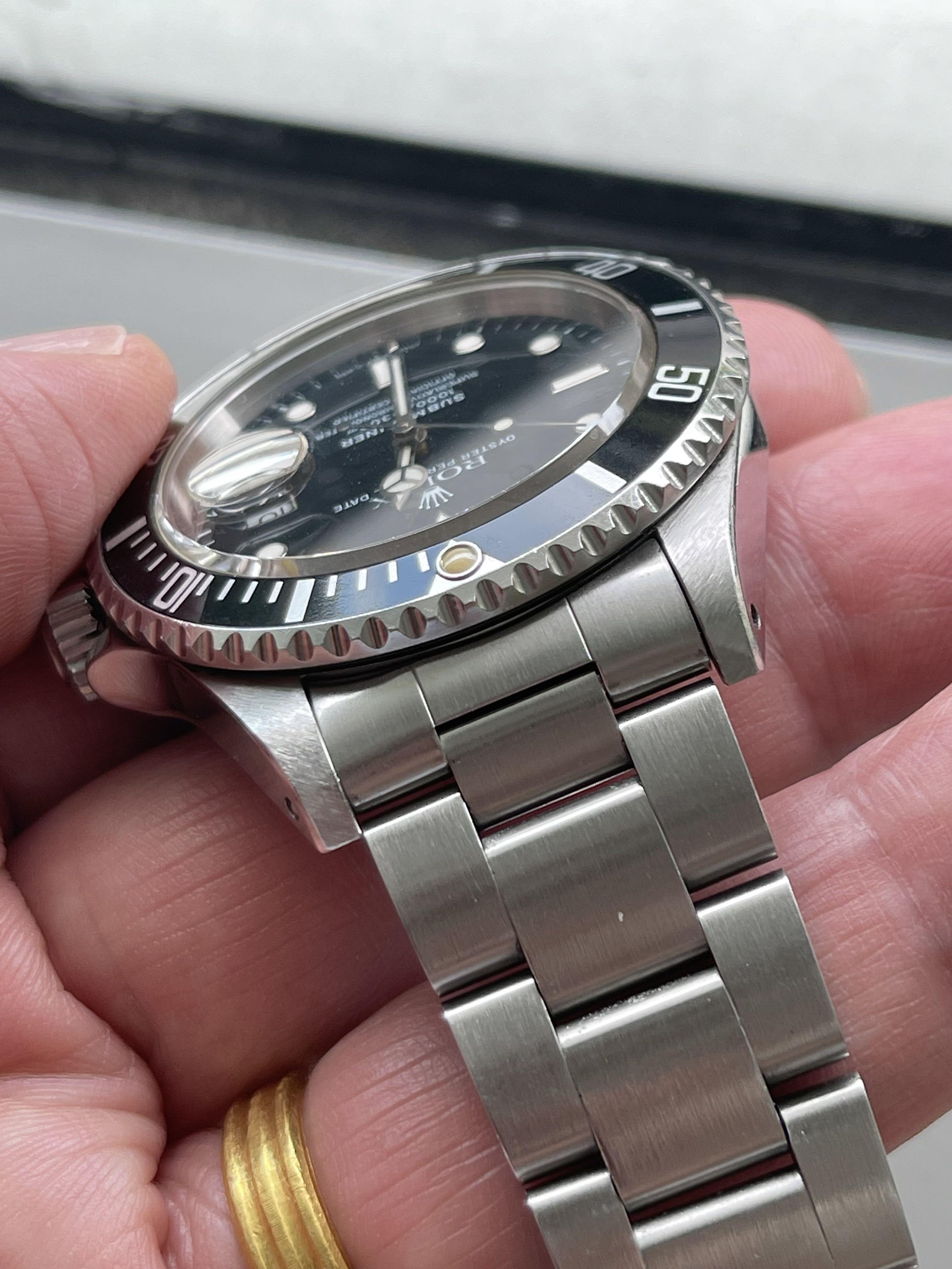 Rolex Submariner 16610 tritium w Swiss T25 W series Luxury Watches on Carousell