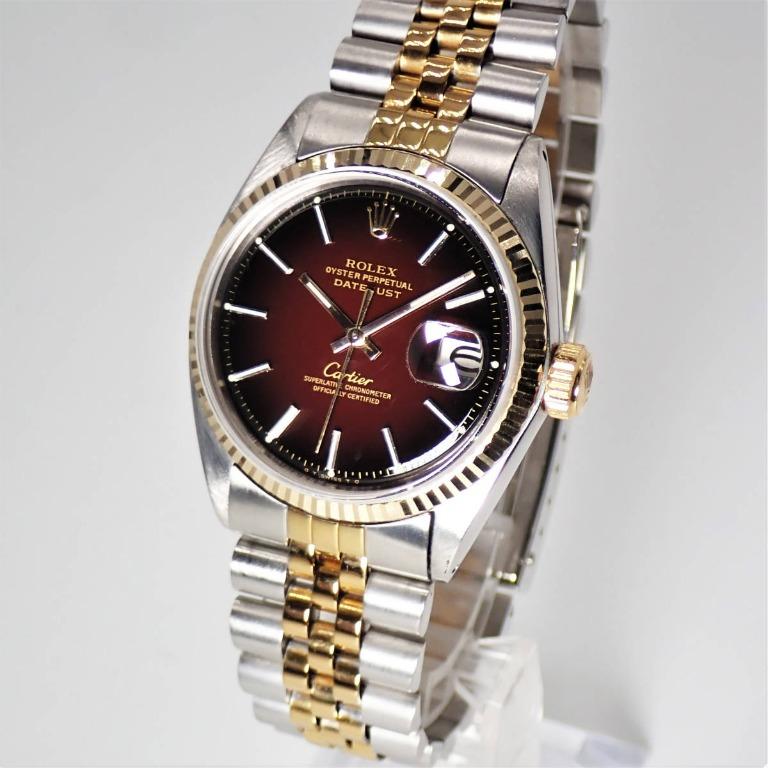 ROLEX x Cartier ref.1601 Carousell