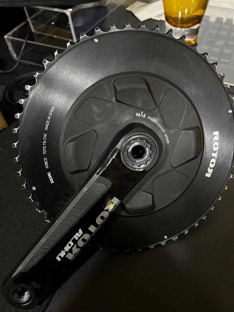 Rotor Aldhu Crankset 160mm 52-36t, Sports Equipment, Bicycles