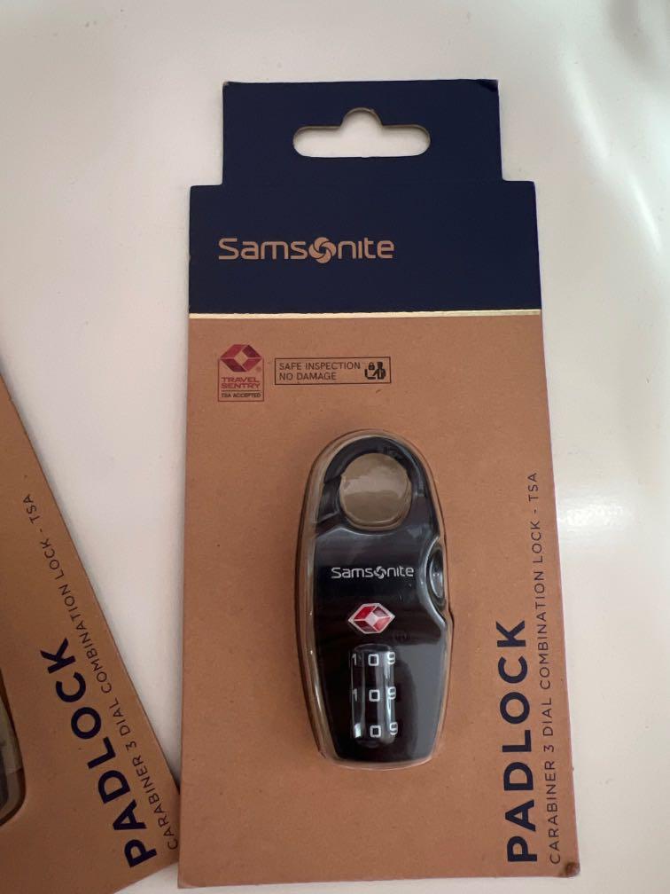Samsonite padlock new arrivals