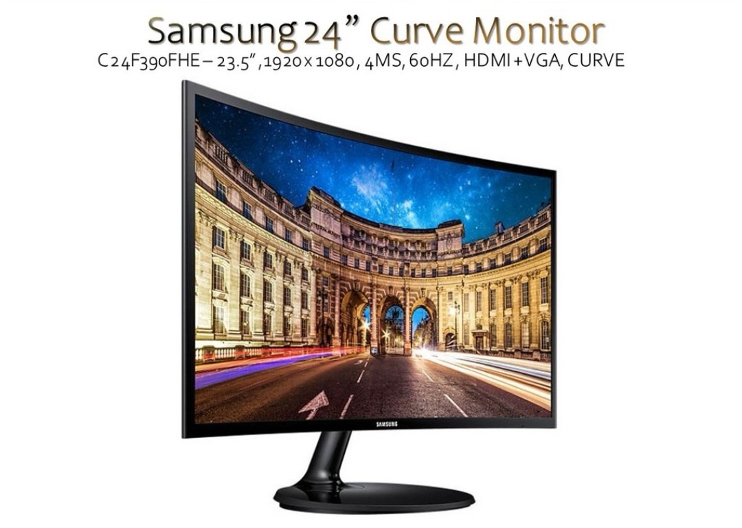 Samsung\u200b 24 inch curved monitor 