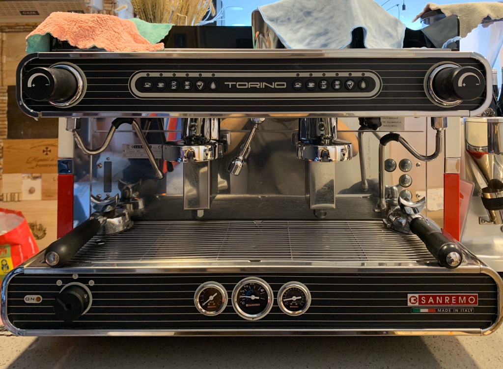 Sanremo Torino Coffee Machine and Mazzer Grinder Bundle, TV & Home