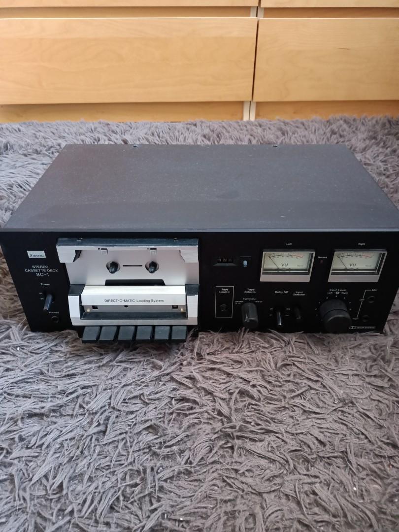 Sansui SC-1 Cassete Deck, Audio, Portable Music Players on Carousell