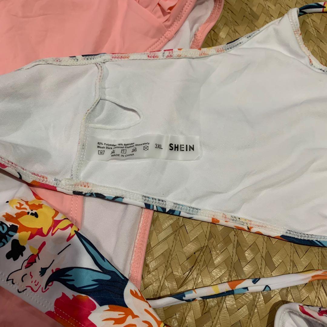Shein plus size swimsuit (Category: Bikinis & Swimsuits) located in Marikina City. Submitted by nickaaa (Listing ID 1148200302, Image 3). Description: Brand new Ang ganda ng color super fresh Size 3xl on tag .