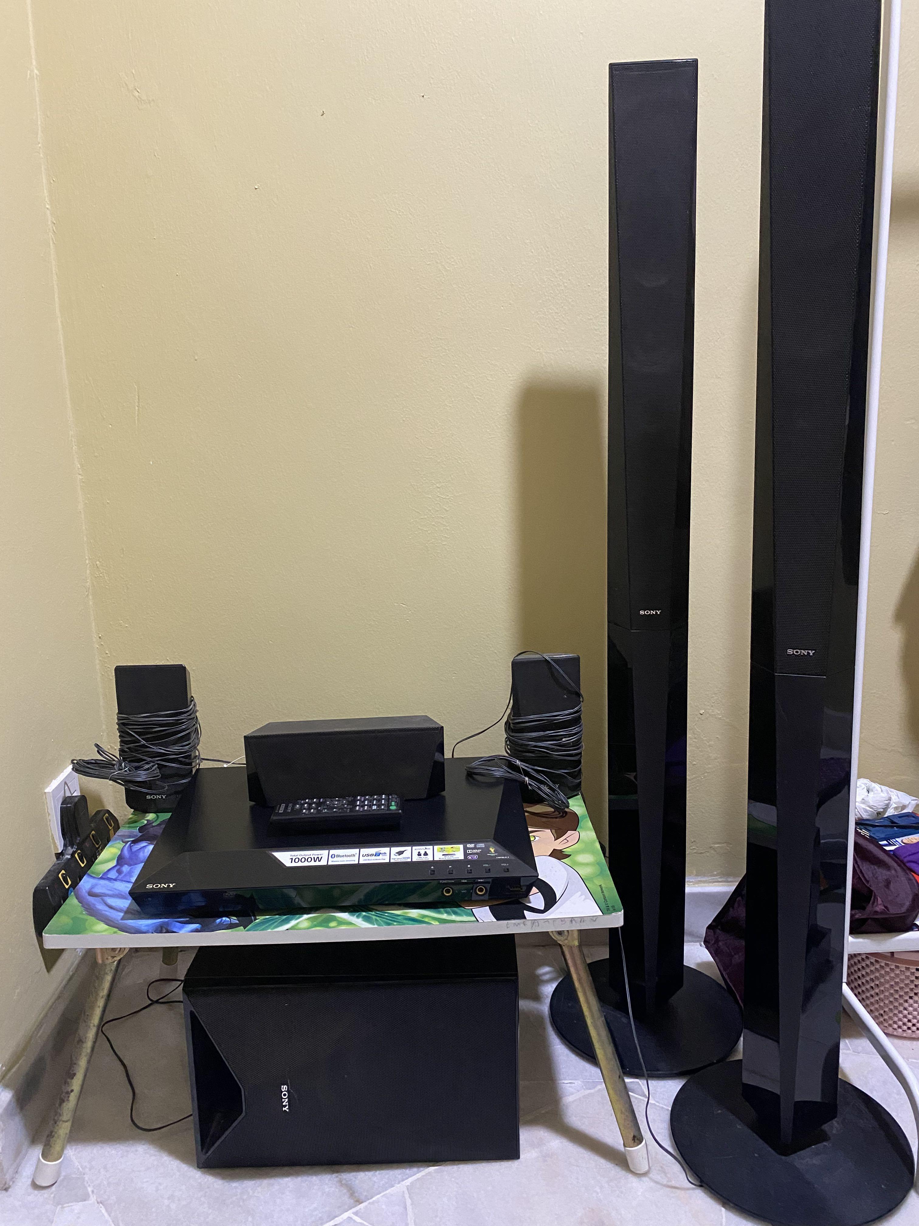 Sony home theater 5 1 Audio Soundbars Speakers Amplifiers on Carousell