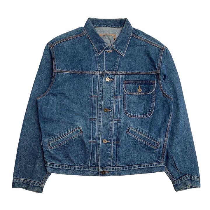 Spellbound buckle back denim jacket 
