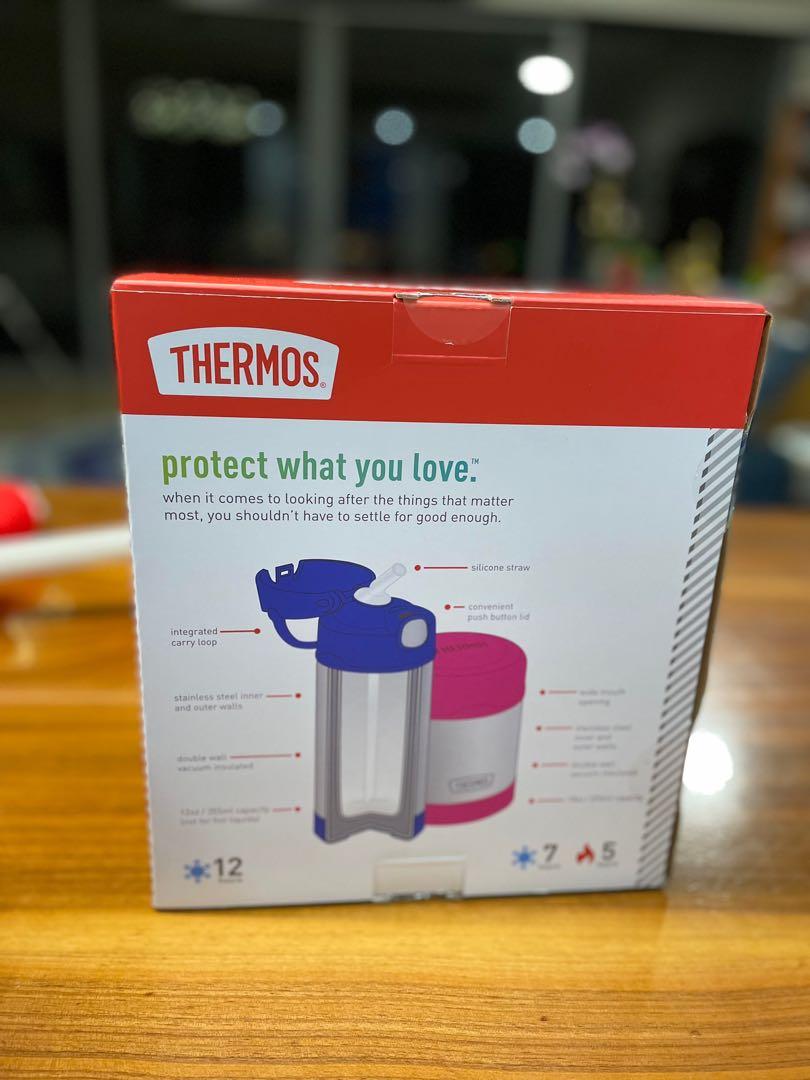 Thermo FUNtainer lunch set bottle and food jar kids, Babies & Kids