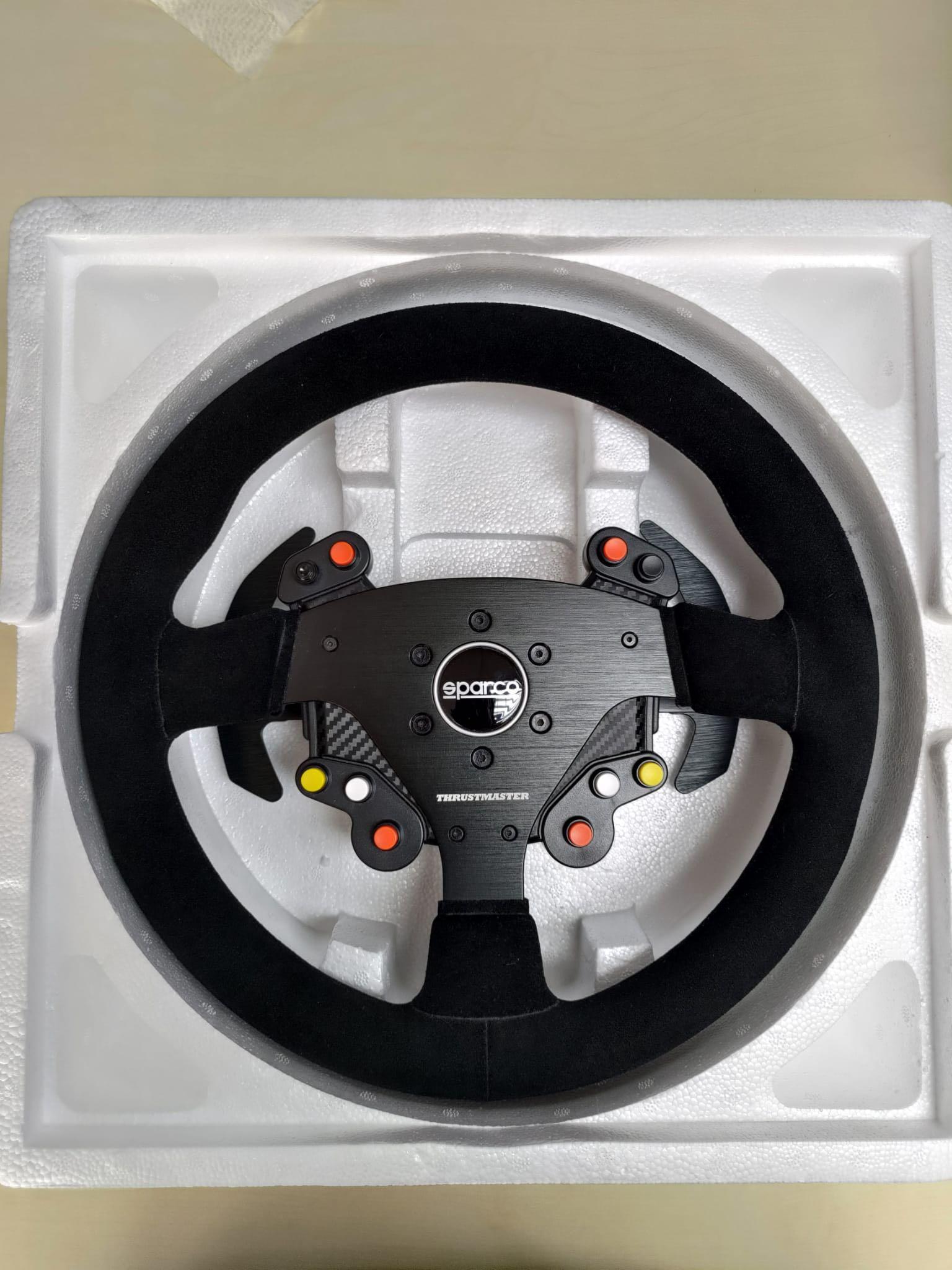 Thrustmaster Rally Wheel Add-On Sparco R383 Mod (used), 電子遊戲