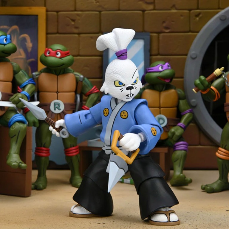 Ultimate Samurai Usagi Yojimbo Cartoon Les Tortues Ninja Neca TMNT – le Comptoir du Geek