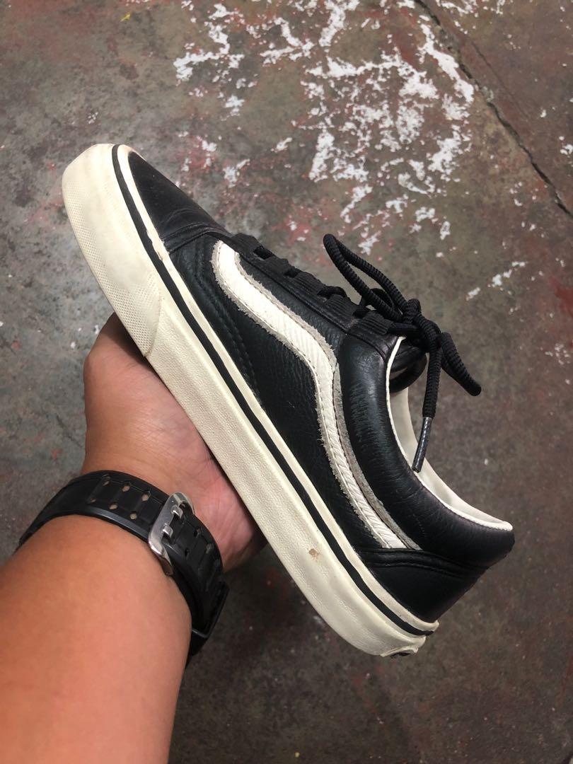 Leather old skool ghillie shoes new arrivals