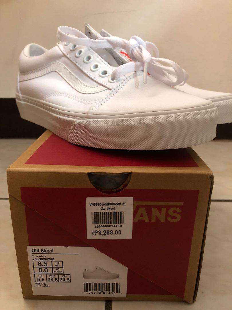 All white cheap vans philippines
