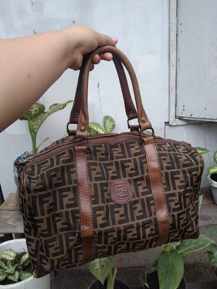 Vintage fendi travel bag on sale