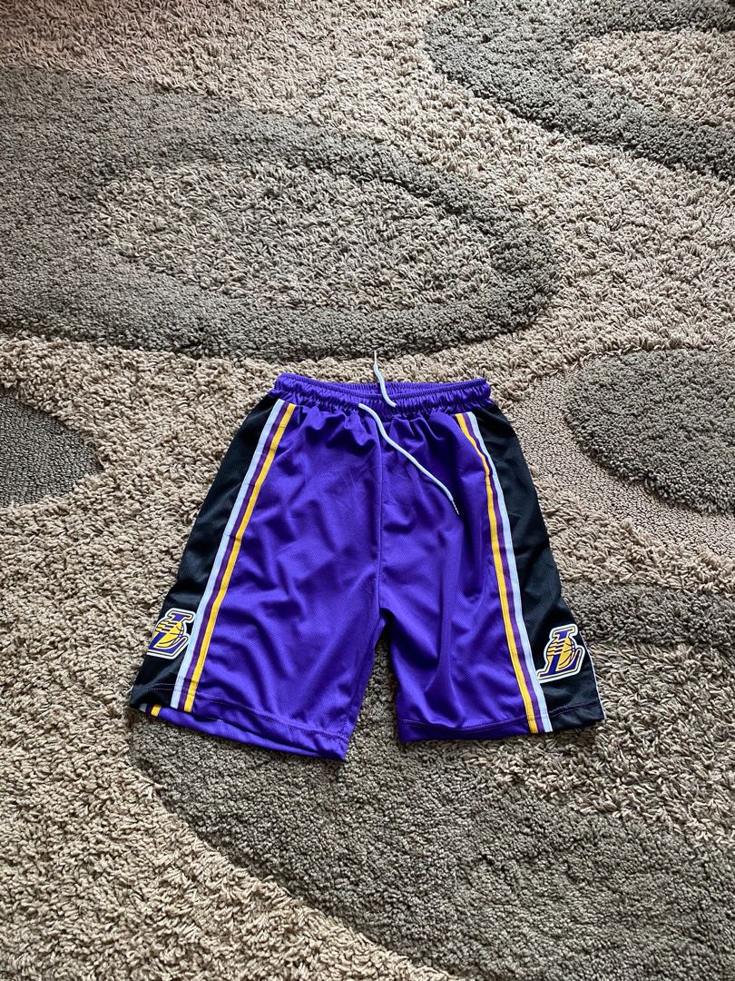 Vintage Lakers Shorts Men s Fashion Bottoms Shorts on Carousell