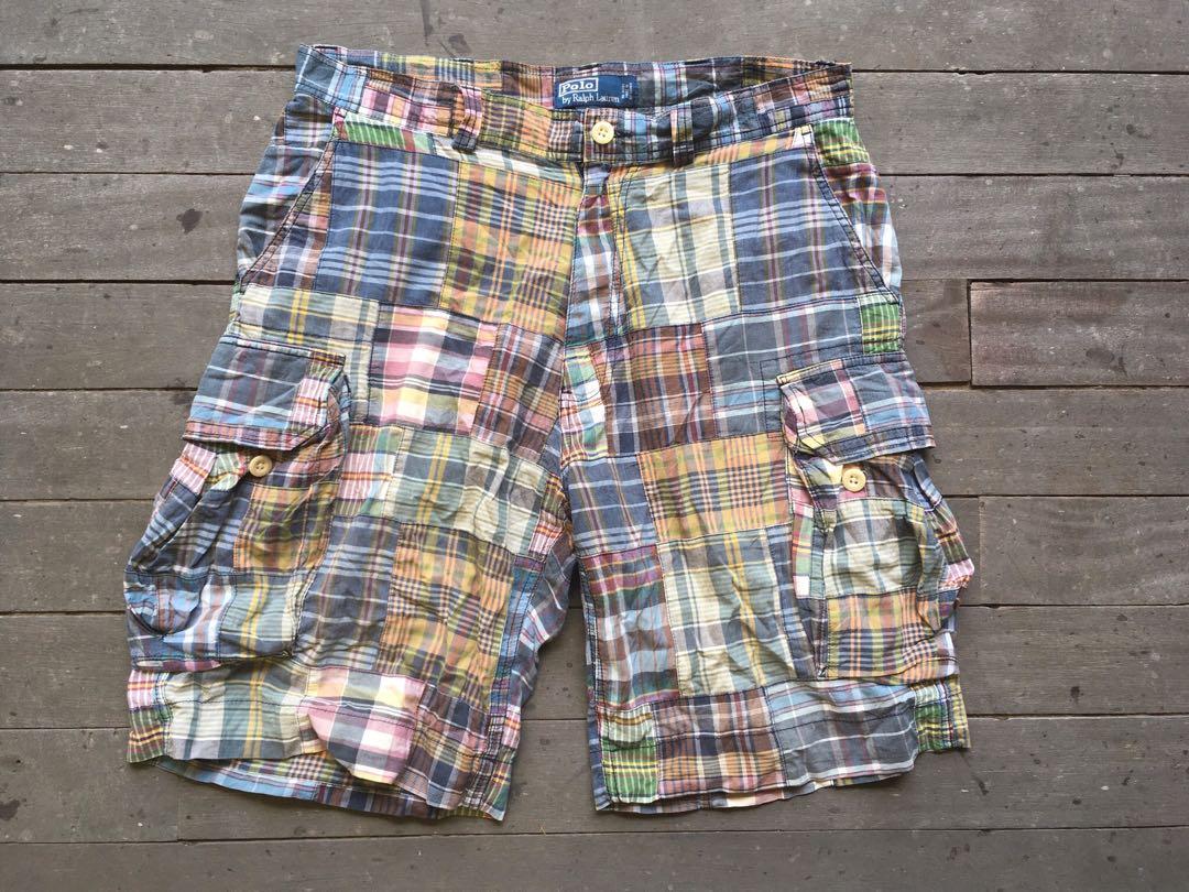 Ralph lauren patchwork shorts hot sale
