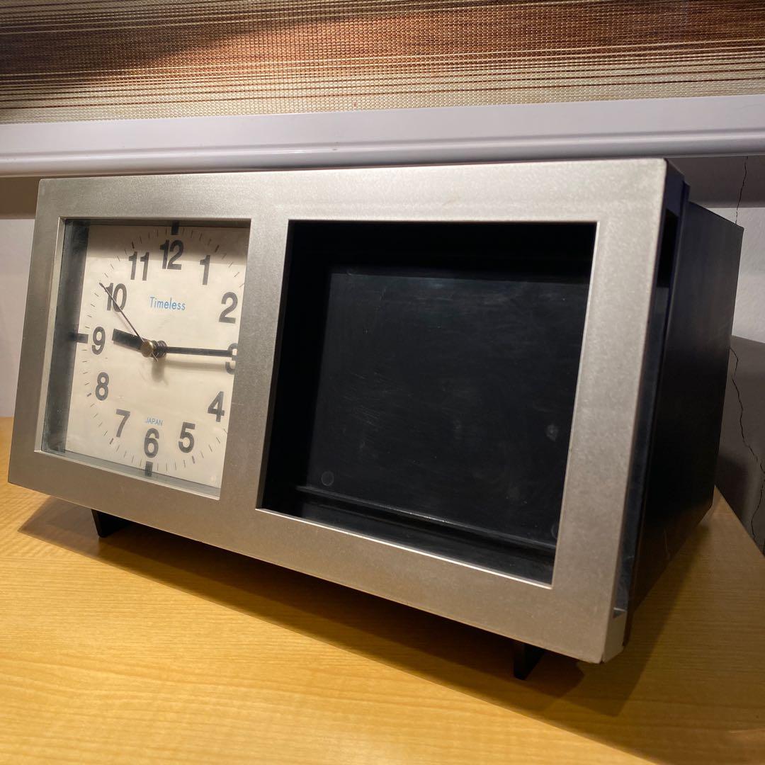 Vintage Table clock with CD Cover display and storage (Category: Clocks) located in Davao. Submitted by out.with.the.old (Listing ID 1148184614, Image 3). Description: Condition 8/10 This item uses your favourite CD and CD cover to be displayed beside the analog clock. It can also contain/store 20 CDs inside. This item is appreciated by people having extensive CD collections. Cool and unique.