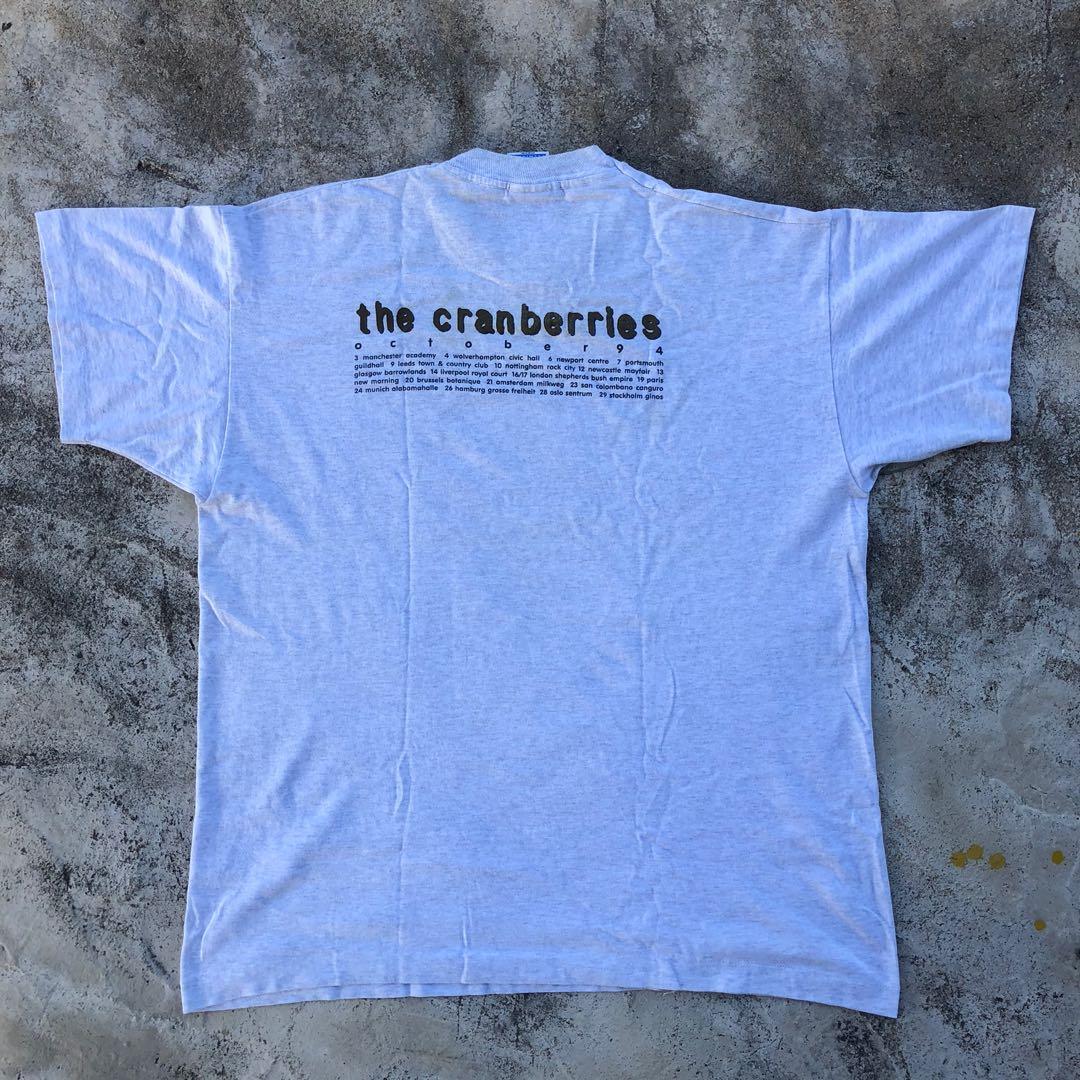Vintage The Cranberries Band 1994 Tour T Shirt, Men's Fashion, Tops