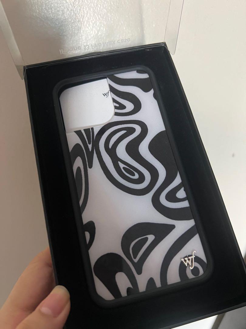 Wildflower Case x Jaded London Monochrome Swirl for Iphone 13 pro max