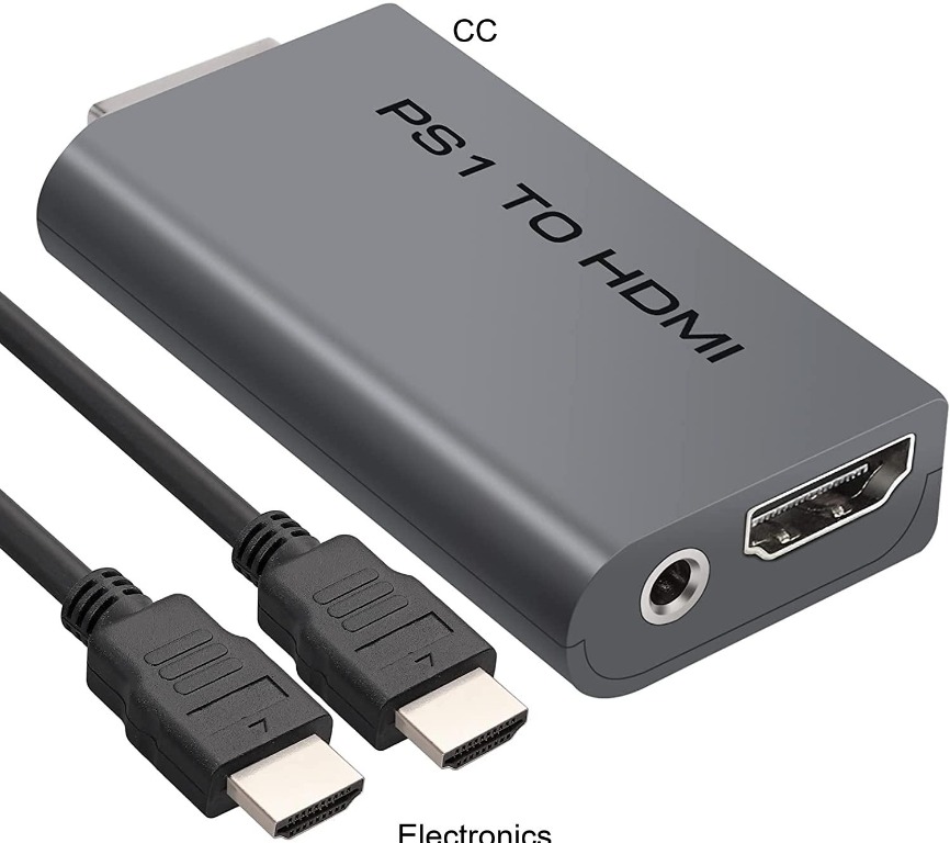 xCLEARANCEx LiNKFOR PS1 to HDMI Converter with 3.5mm Audio Output