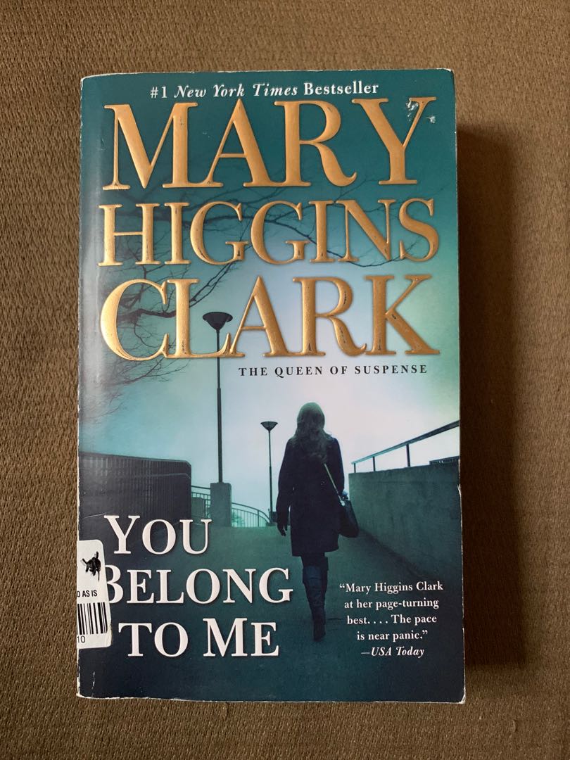 YOU BELONG TO ME BY MARY HIGGINS CLARK, Hobbies &amp; Toys, Books &amp; Magazines, Fiction &amp; Non-Fiction ...