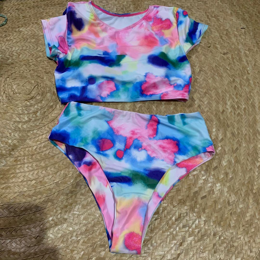 Zaful highwaist swimsuit (Category: Bikinis & Swimsuits) located in Marikina City. Submitted by nickaaa (Listing ID 1148199099, Image 2). Description: Size medium Brand new Padded top Super ganda in person 😍 .