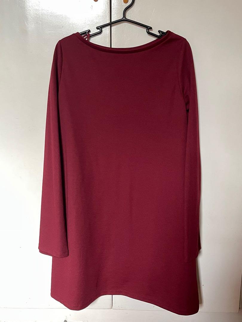 womens brown linen dress Balcony Moment Brown Linen Midi Dress | Trendy Women's Dress main image 1