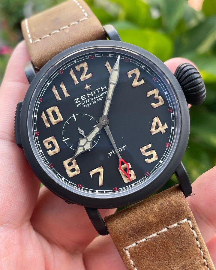 Zenith best sale gmt watch