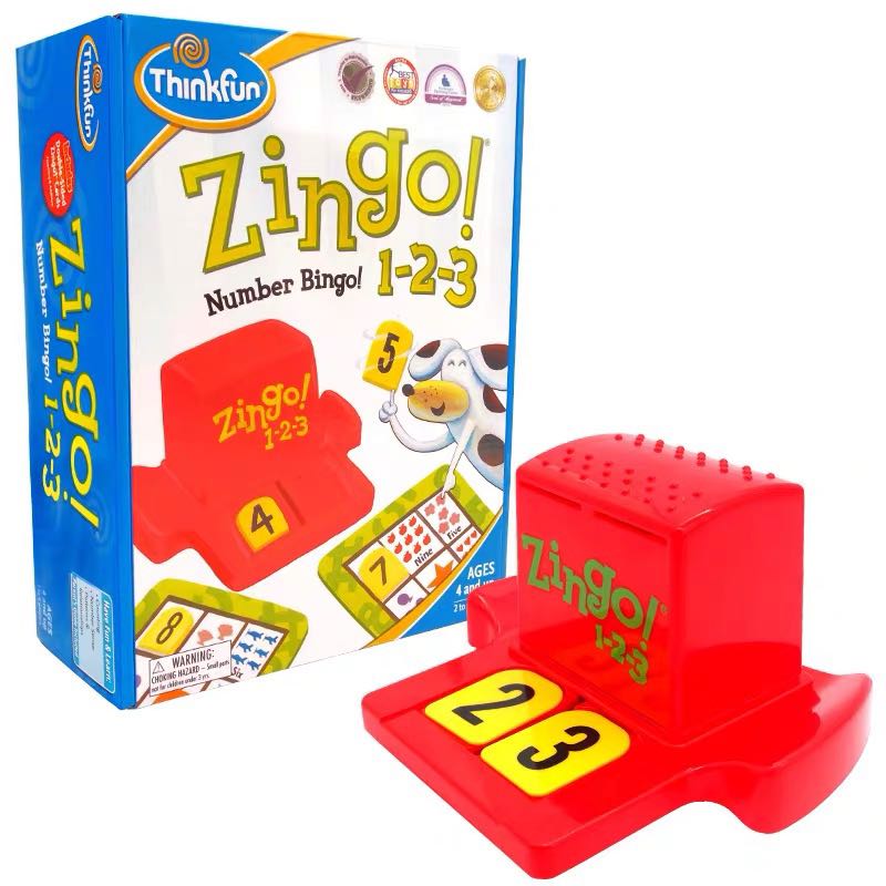 Zingo Number Bingo 123, Hobbies & Toys, Toys & Games on Carousell