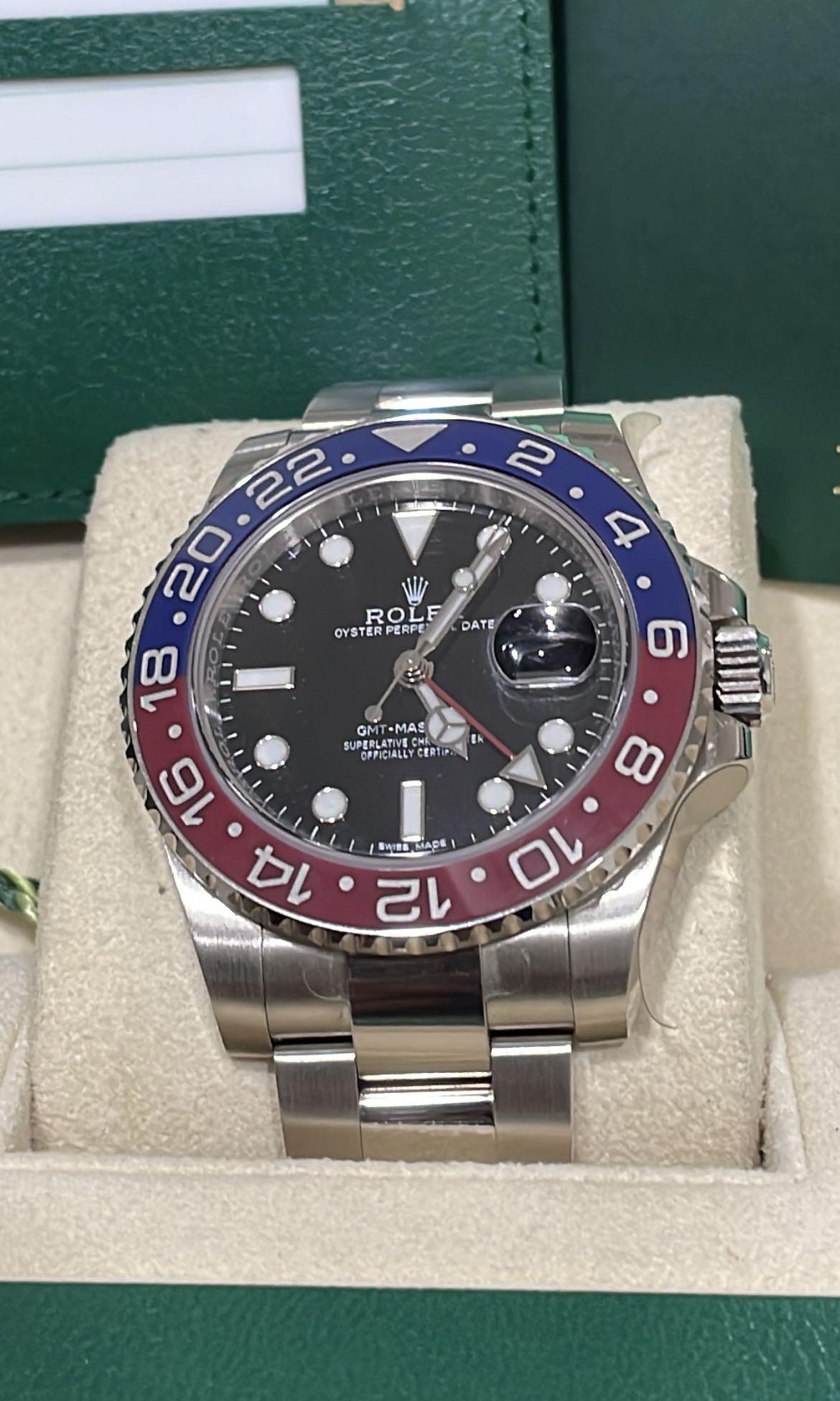 Rolex gmt clearance white gold 2018
