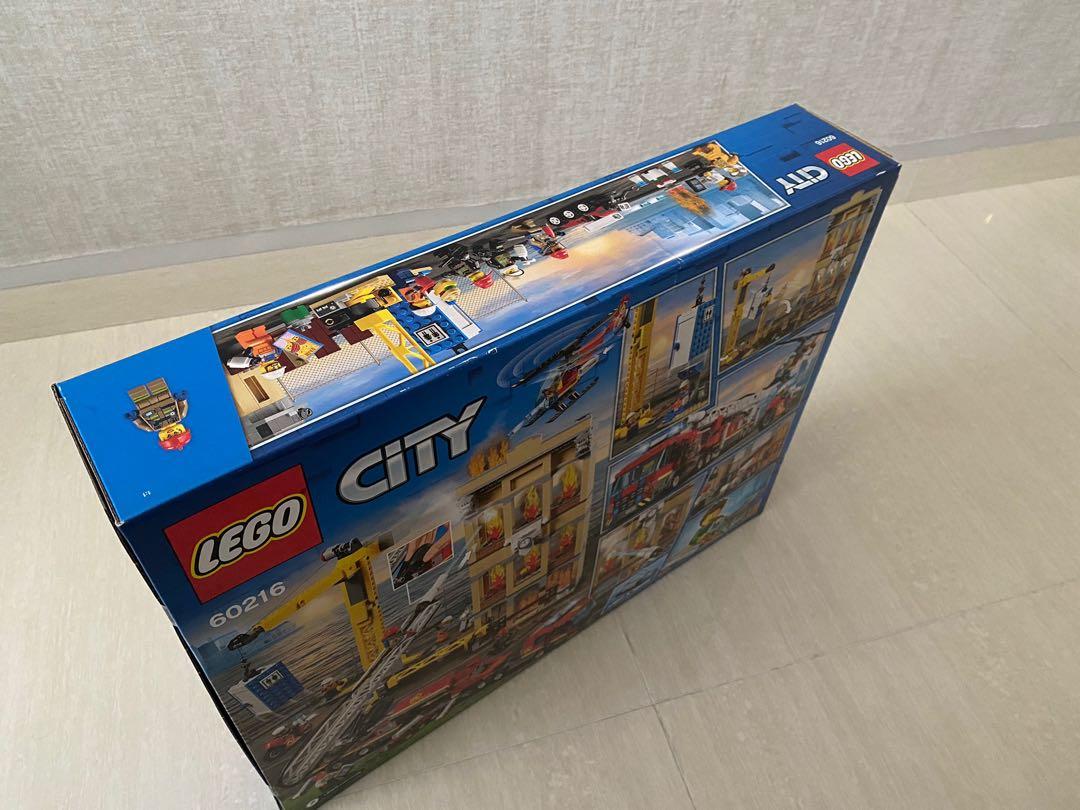 60216 LEGO City Downtown Fire Brigade, Hobbies & Toys, Toys & Games on ...
